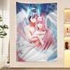 Anime DDarling In The Franxx Cartoon Tapestry Wall Hanging Decoration Household Home Decor