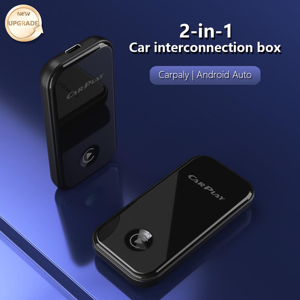 

CP100 CarPlay Wireless Adapter 2.4G 5G WiFi Wired to Wireless Conversion Smart Box Type A