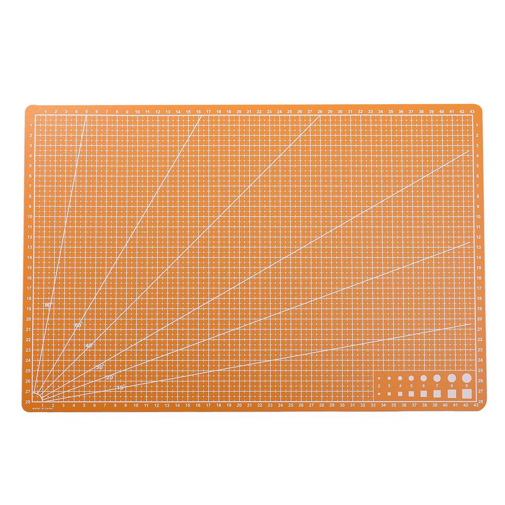 A3/A4 Cutting Mat Single Side Patchwork Cut Pad for Workbench Patchwork Sewing Manual DIY Knife Engraving Leather Cutting Board