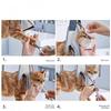 Anti Bite Pet Nail Clip Bag Elastic Dog Grooming Sling  Kitten Accessories