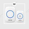 Wireless Waterproof Doorbell: Battery Operated, Plug-Free, Flashing Signal, Ideal for Elderly Pager