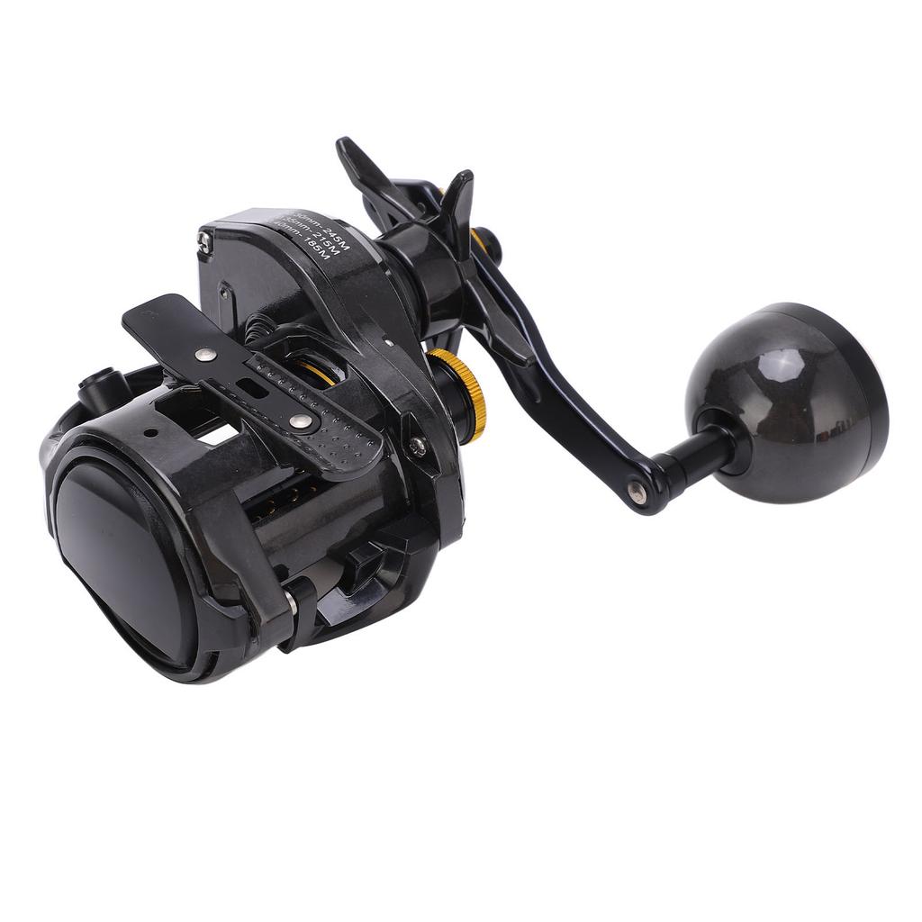 BW300 Baitcastingový naviják 16 kg Velká brzdná síla Systém magnetické brzdy z uhlíkových vláken Rybářský naviják BW300 Levá ruka
