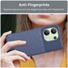 Thunder Series For Xiaomi Redmi Note 13 4G Case Twill Texture Thickened TPU Soft Phone Cover