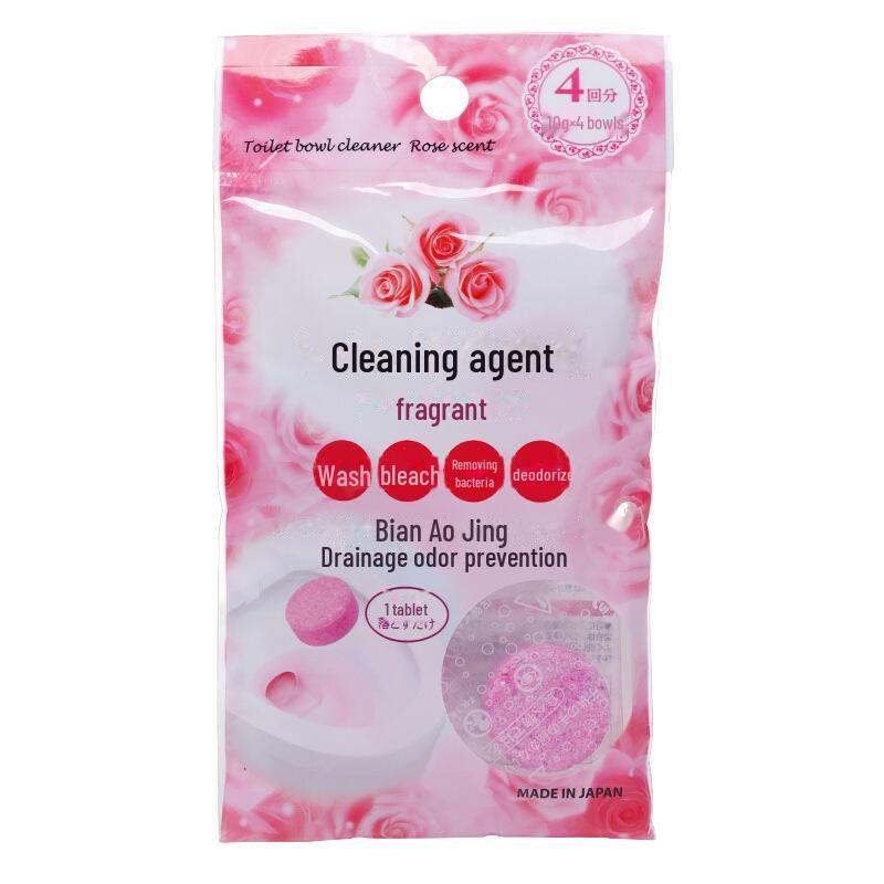 

Японский очиститель кухонной канализации Sanada для прочистки туалетных труб и туалетных труб Rose Fragrance - 4 capsules