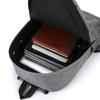 Casual Minimalist Backpack Large Capacity Multi-Compartment Travel Trendy College Student Schoolbag Computer Bag Business Bag