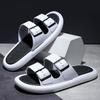 2024 new EVA pad home wear-resistant bathroom foreign trade slippers men's large size Korean version personalized summer wear soft bottom