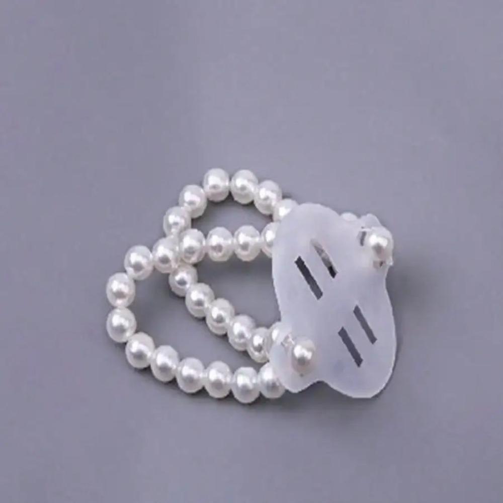 

Elastic Pearl Wristband DIY Pearl Corsage Bracelet Fashion Bridal Bridesmaids Wristlet Party Prop