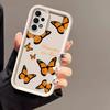 Butterfly Glitter Butterflies Case For Samsung Galaxy A55 A35 5G A13 A54 A53 A52 A34 A33 A32 A14 A23 A24 A12 A51 A71 Phone Cover