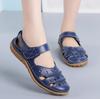 Women Sandals New Spring Summer Flat Hollow Out Ladies Shoes Buckle Solid Color Women's Sandals Beach Shoes