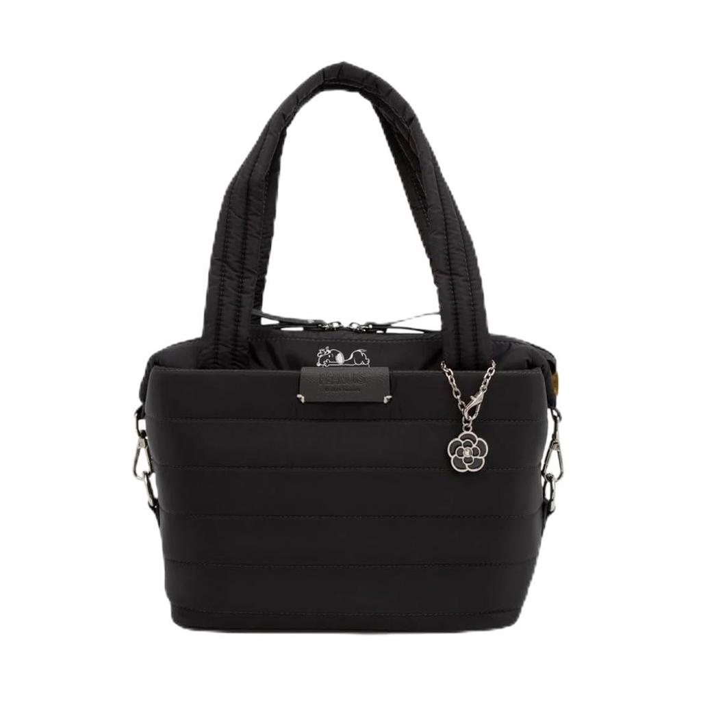 CLATHAS x PEANUTS Boston Black Women's Bag,