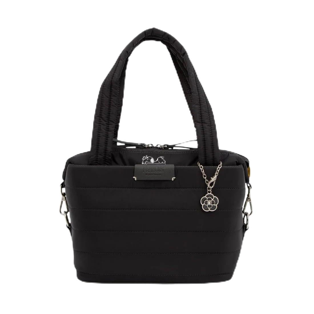 

CLATHAS x PEANUTS Boston Black Women s Bag, чёрный
