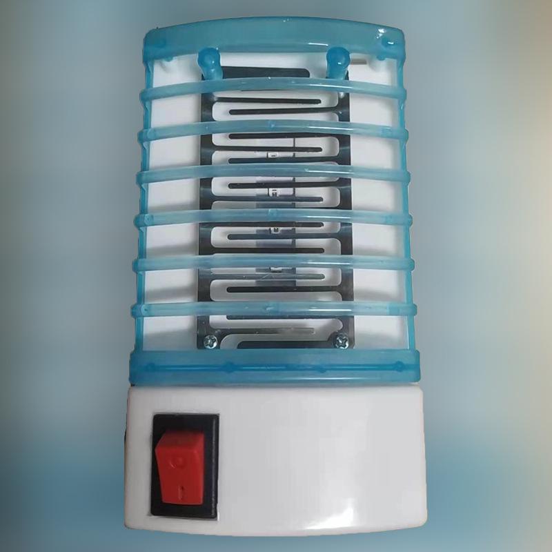Electric Indoor Mosquito & Fly Killer Lamp: Bedside, Mini, Plug-In, Shock Type for Dormitories