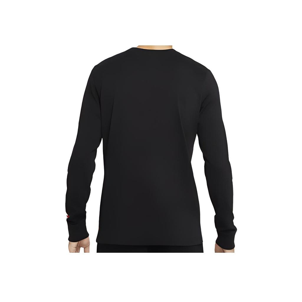 Nike Sport Basketball Pullover Long Sleeve T-Shirt Men Tops Black CV1035-010