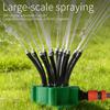 Garden Sprinkler Multi-Tips Lawn Sprinkler Nozzles 360 Degree Rotating Sprayer Gardening Watering System