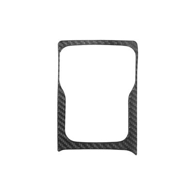 Carbon Fiber Car Gear Shift Panel Trim Cover Frame Decoration Stickers For Jeep Wrangler JL 2018-2023 Gladiator 2020-2023