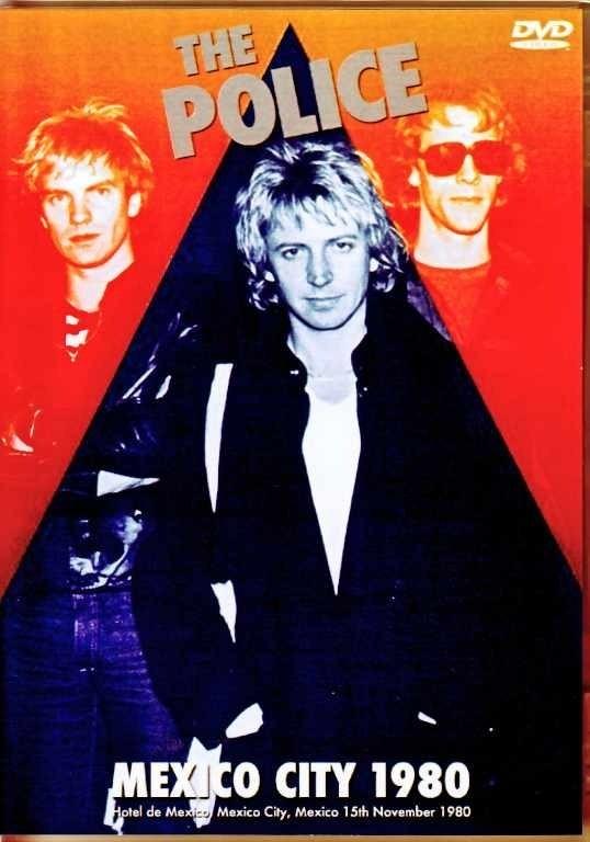 POLICE MEXICO 1980 MULTI-CAM EDITION DVD Rare Live Concert Video FS