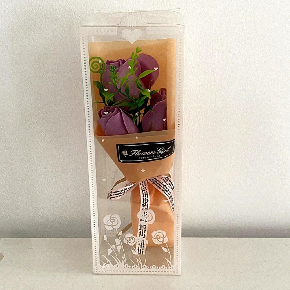 Gift Packing Roses Artificial Flowers Artificial Decorations Gift Packing Roses Wedding Decor