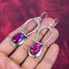Ammolite Earring Gemstone Handmade Jewelry, 925 Solid Sterling Silver Earrings Gift For Wife Jewelry