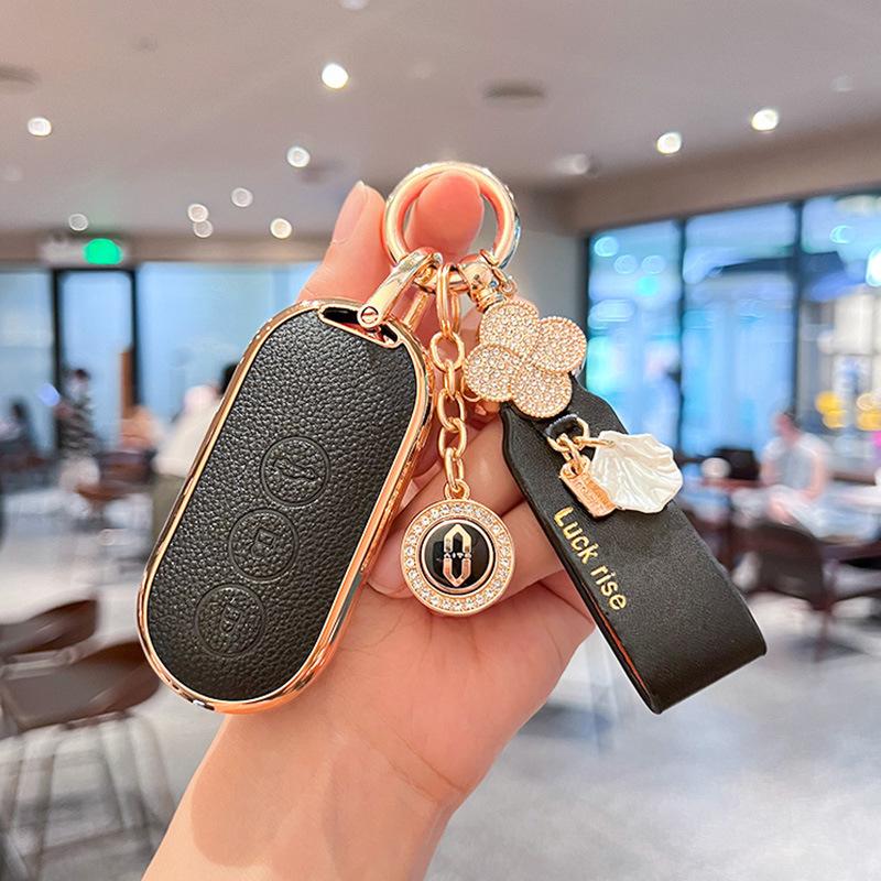 Applicable To Q Jie Key Set Huawei AITO Q Jie M7 M5 Bag M9 Car High-end M8 Shell Buckle for Men and Women