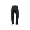 Li Ning Plain Logo Print Elastic Waist Straight Leg Sports Pants Men Bottoms Black AYKR763-1