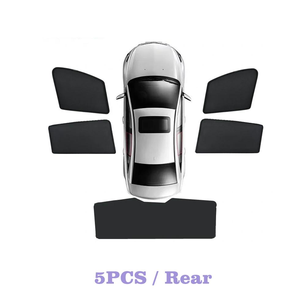 Car Mesh Sun Shade For Tesla Model3 Accessories Model 3 2018-2024 Sunshades Auto Windshield Window Visor Anti-UV Breathable Part