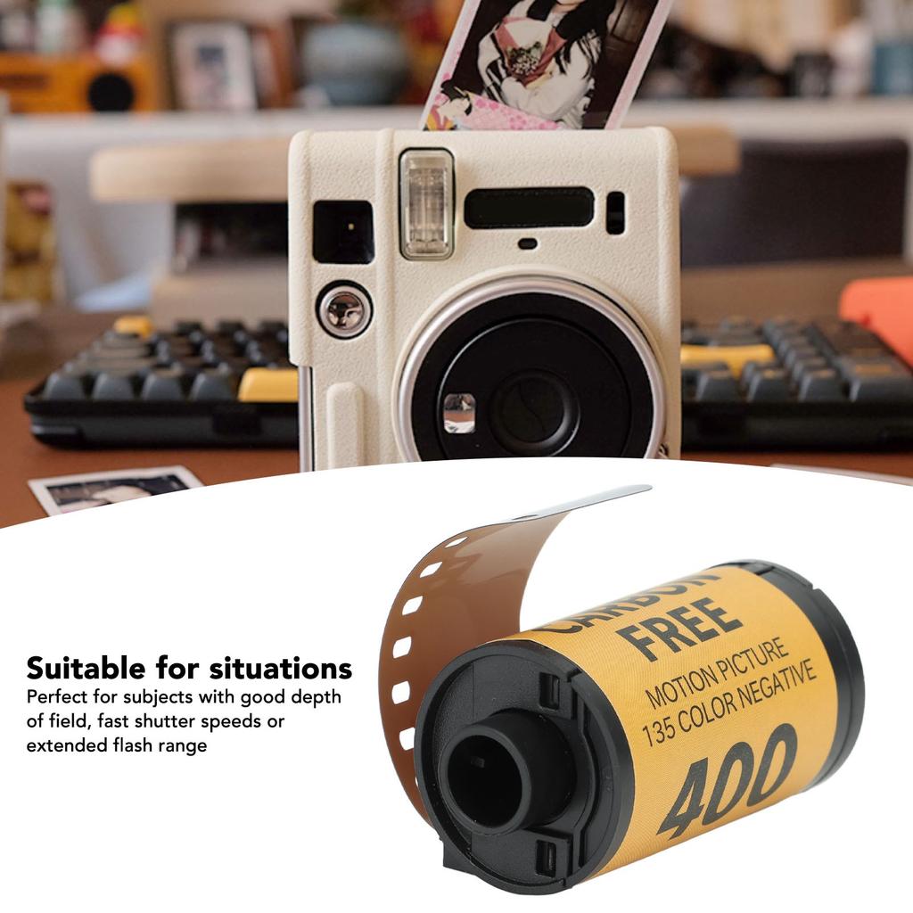 Camera Color Negative Film High Definition Medium Magnification High Resolution 35mm Camera Color Print Film for 135 Cameras