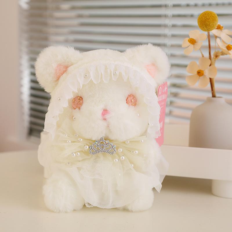 Lolita Cat Series Plush Toy Doll 8-inch Claw Machine Doll Girls Birthday Gift