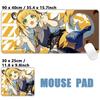 ZZZ Anime Girls Mousepad Large Computer Laptop Keyboard Mousemat XXL Mousepad Gaming Nonslip rubber PC Office Long Desk Mats
