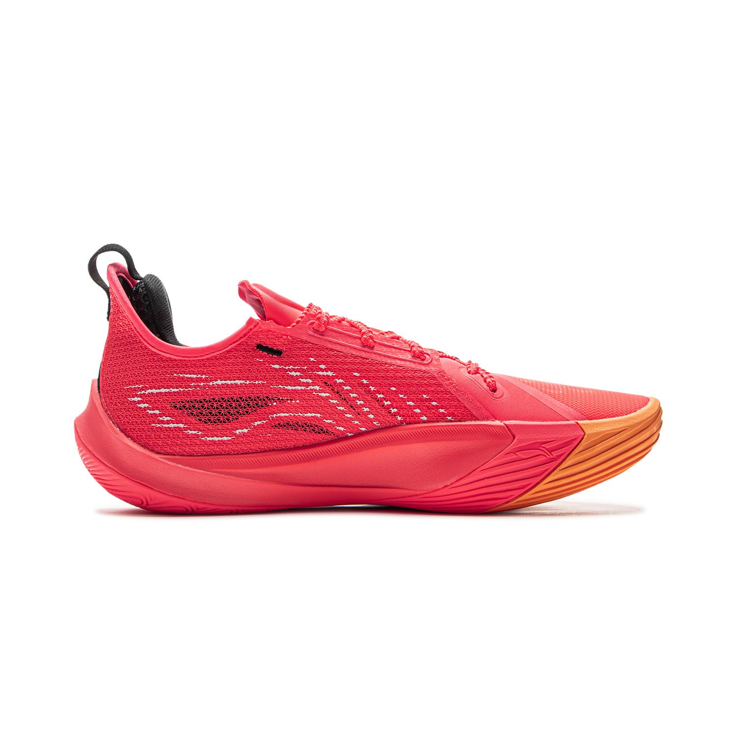 

Новые баскетбольные кроссовки LiNing Sonic 13 с амортизацией, нескользящей, износостойкой поддержкой, низкие, мужские, красные ABAV025-9 44