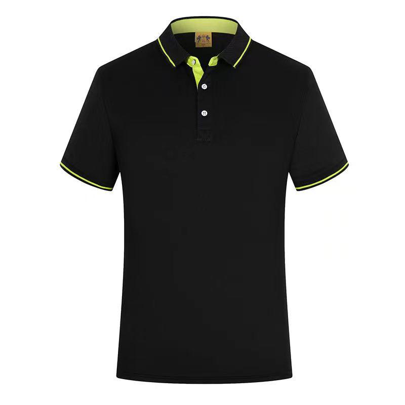 Custom Logo Short-Sleeve Polo Shirt: Summer Workwear Team T-Shirt with Embroidery Options