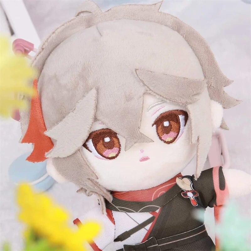 Genshin Impact Kazuha Plush Doll Cosplay Toy Anime Game Character Stuffed Figurine Costume Props Decor Kids Fans Birthday Gift