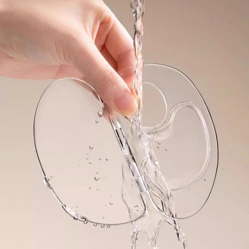 Folding Liquid Foundation Palette Portable Makeup Makeup Foundation Shovel Scraper Storage Tray Makeup Tools