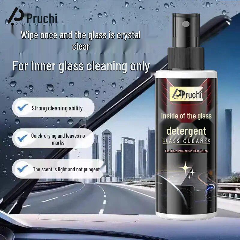 

Пурочи Очиститель для стекла: Удаляет масляные пятна и отпечатки пальцев для яркого салона без разводов