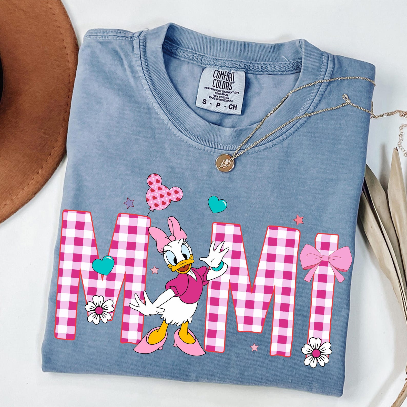 Disney Daisy Duck Mimi Shirt, Disneyworld Shirts, Disney Family Shirt, Happiest Mimi On Earth Tee, Grandma Shirt, Mothers Day 3XL