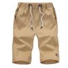 Men's Summer Leisure Sports Five-cent Trousers Cotton Belted Beach Short Pants