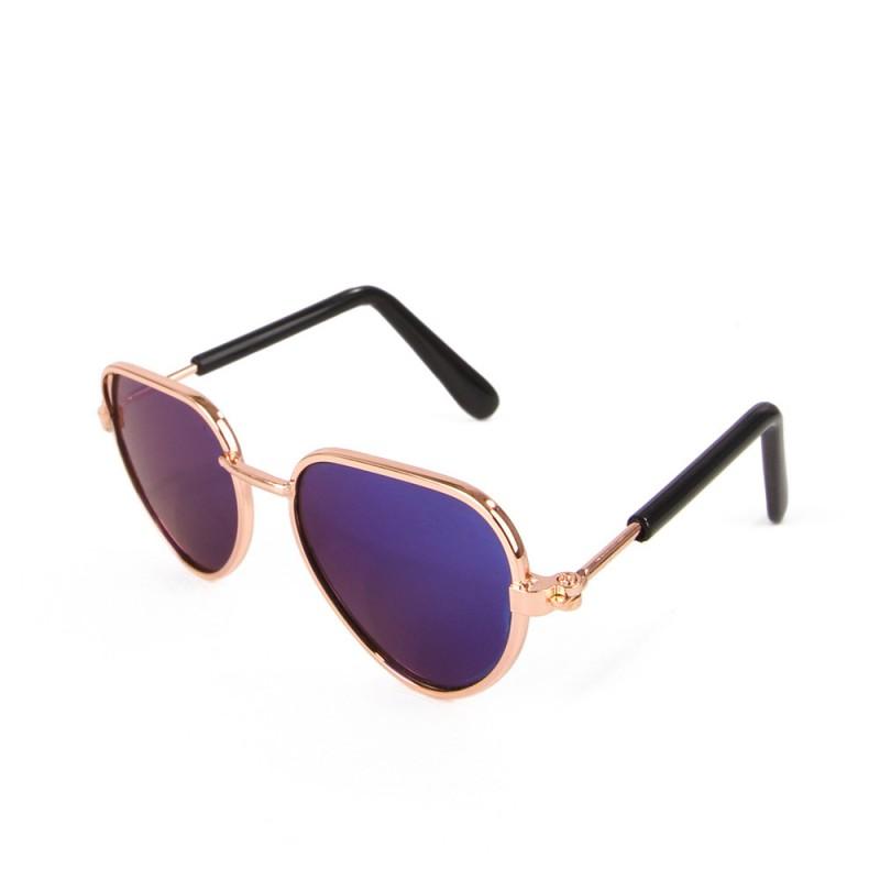 Pet Sunglasses Cats Dogs - Cute Cartoon Style Goggles Plastic Accessories In Multiple Colors Frames