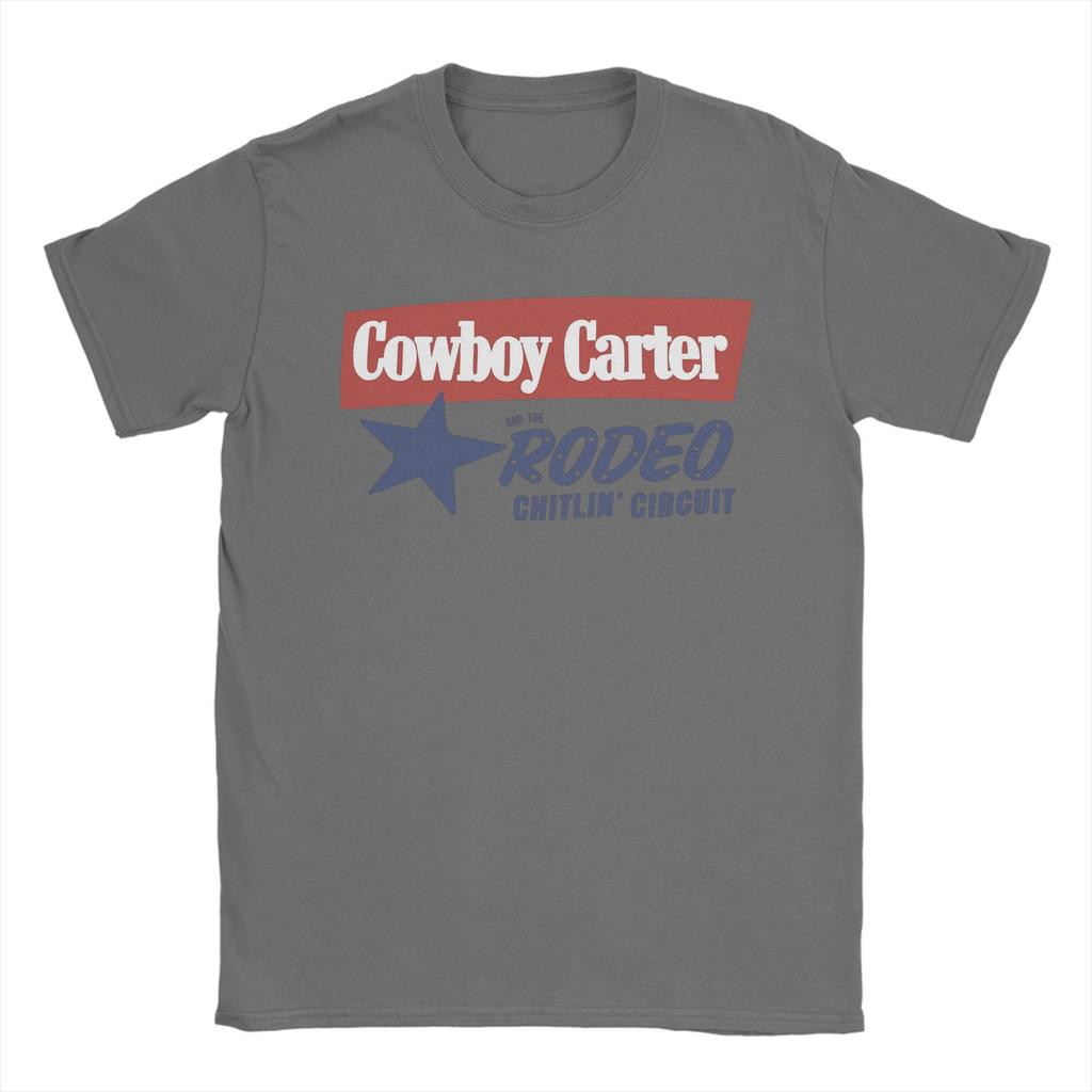 Beyoncé Cowboy Carter Rodeo T-Shirt Herren Baumwolle Mode für Männer T-Shirts Rundhals Kurzarm Sommerkleidung