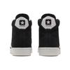 Converse Cons Pro Leather Classic Versatile Casual Non-slip Wear-resistant High-top Skate Shoes Unisex Pure Black