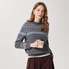 Zhaojun Fair Isle Wool Knit Sweater