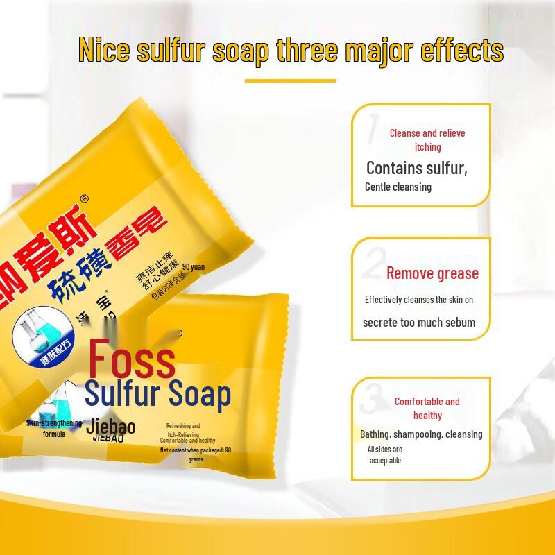 Sapone allo Zolfo Nairis Anti-Acne e Acari