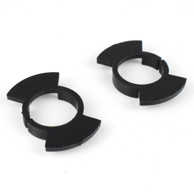 2Pcs H1 Car LED Headlight Bulb Base Adapter Holder Auto Lamp Headlight Socket Clip Holder for Honda Odyssey Civic Accord