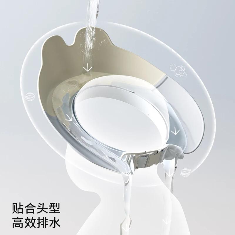 Infant Bath Caps Goods Infant Ear Protection Children Shampoo Shield Bath Head Cover Infant Shower Hat Adjustable Hair Wash Cap