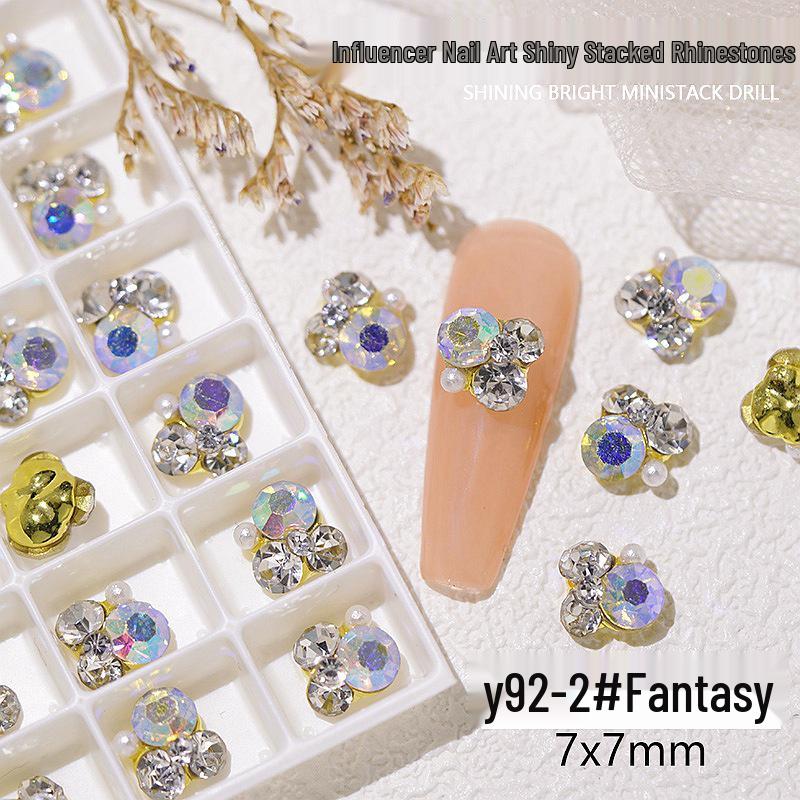 

Супер Вспышка Стразы Нейл-арт - Наложенные Бриллианты Свадебные Сплавные Украшения