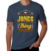 Jones Family Its A Jones Thing You Wouldnt Understand It Tshirt Retro Style Print Casual Top