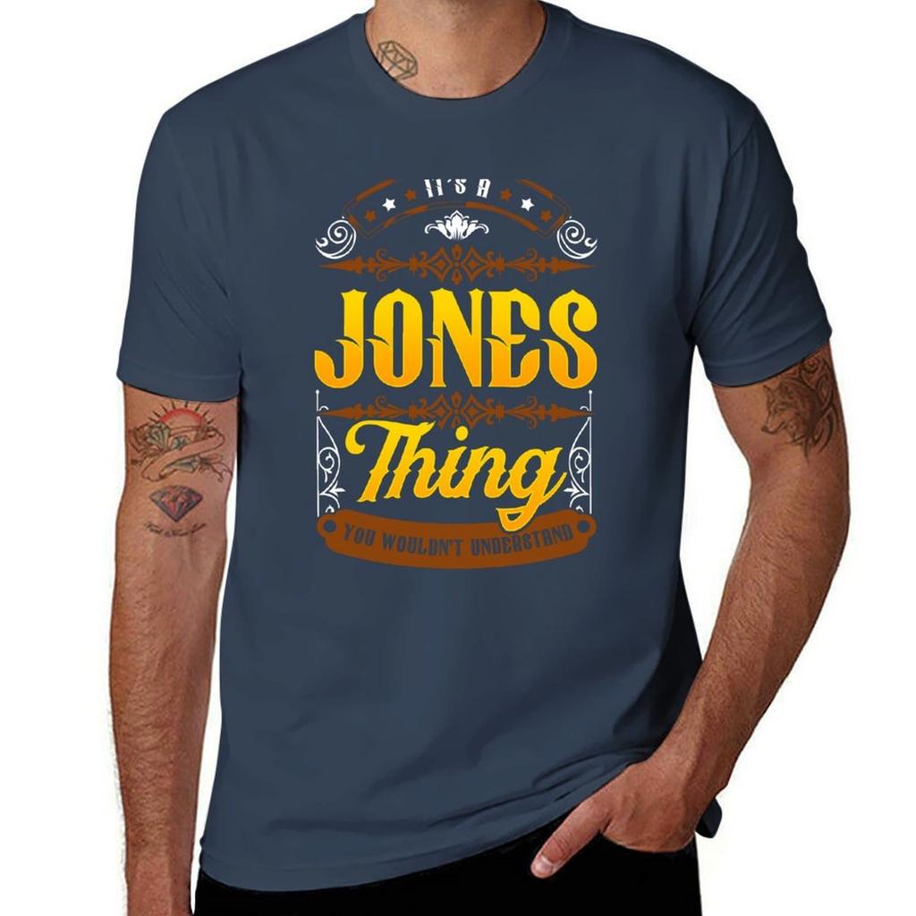 Jones Family Its A Jones Thing You Wouldnt Understand It Tshirt Retro Style Print Casual Top