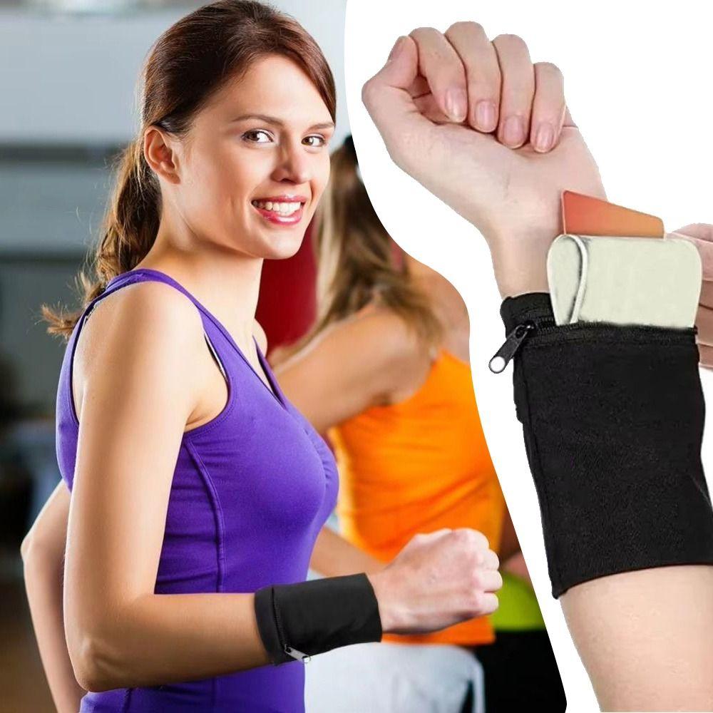Breathable Running Wrist Bag Lightweight Fitness Arm Bag Cycling Wrist Bag  Gym Fitness