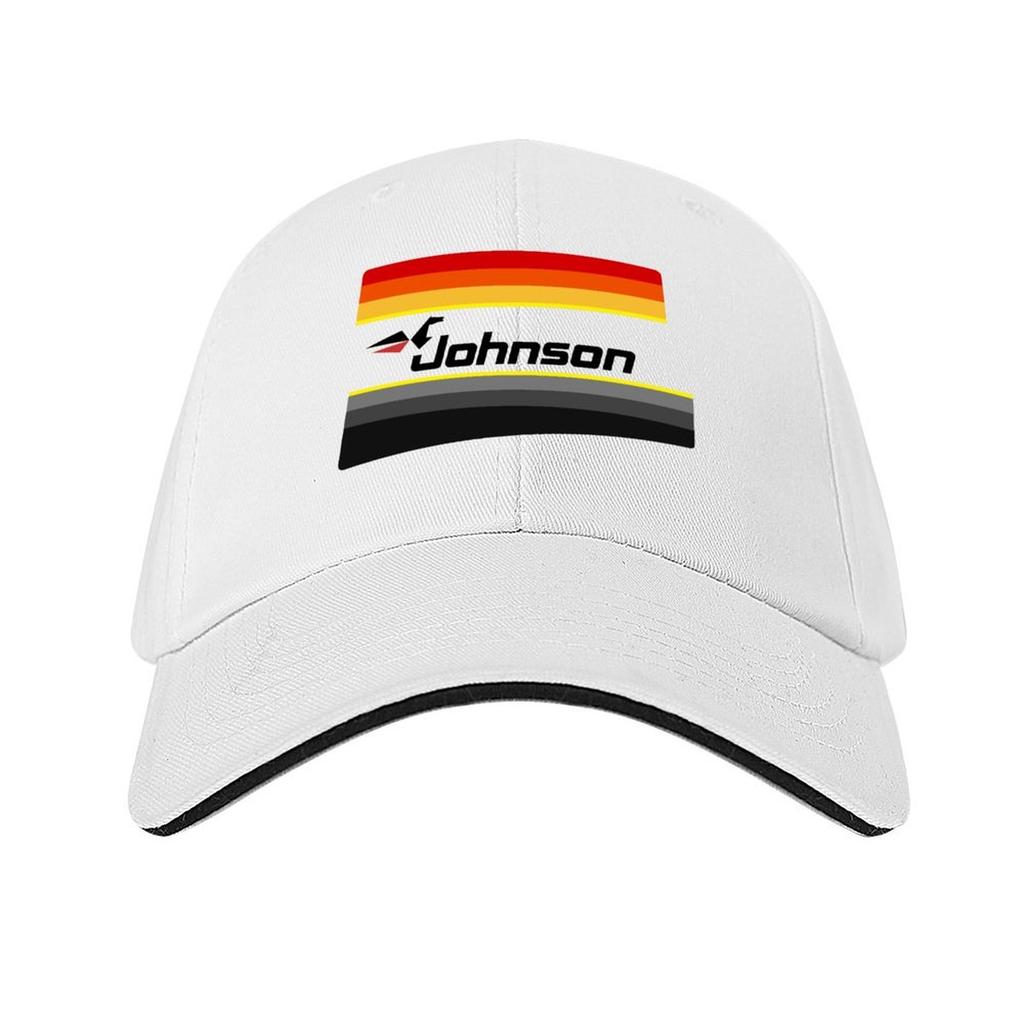 Retro Johnson Outboards Shirt Baseball Cap Sun Cap Fashion Beach birthday tactical cap Men Hats Womens