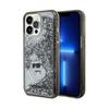 Karl Lagerfeld Liquid Glitter Choupette - Etui Iphone 13 Pro (Przezroczysty)
