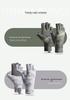 Herren Rutschfeste Elastische Halbfinger-Fischerhandschuhe - Sonnenschutz & Atmungsaktive Eis-Seide