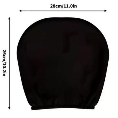 A Two-piece Set of Exaggerated and Fun Car Interior Headrest Covers for 2025, with Funny Face Expressions and Cool Decorations